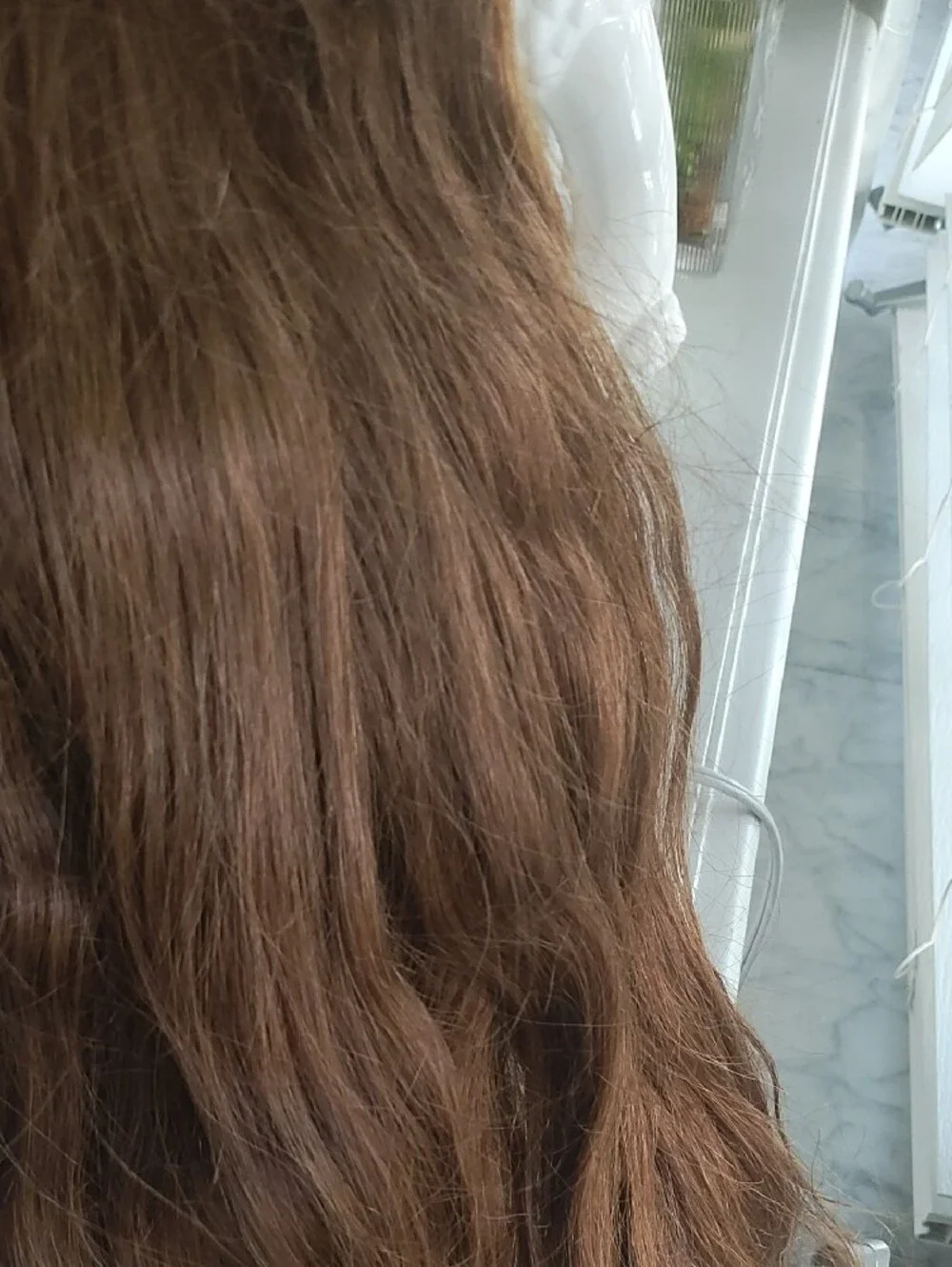 Natural Brown Wavy Clip-In Hair Extensions - Soft Volume